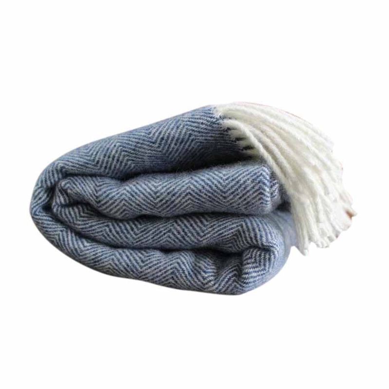 Mt Somers Station Lambs Wool Throw 150x180cm image number 0